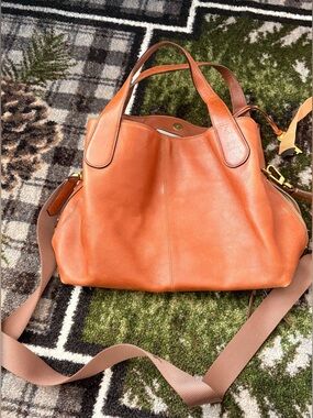 Fossil Convertible Crossbody Hobo Shoulder Bag